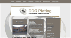 Desktop Screenshot of ddgplating.com